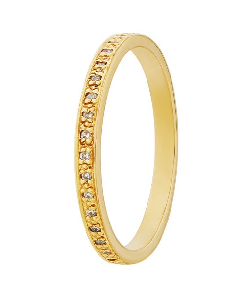 product shot of Spring Halo Diamond Eternity Ring by Alex Monroe Jewellery